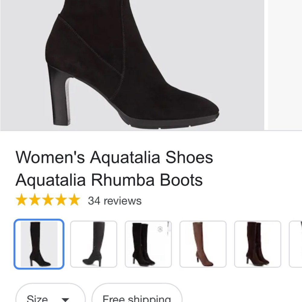 Brand New Black Italian Leather Boots. New Inbox … - image 3